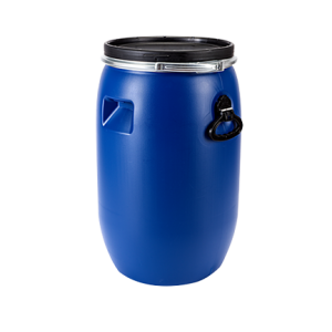  Çemberli  Bidon Pe Polietilen Mavi Opak  60 lt