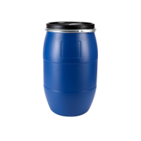 Plastik fıçı Varil Polietilen HDPE Çemberli Kapak 120 Lt sıfır